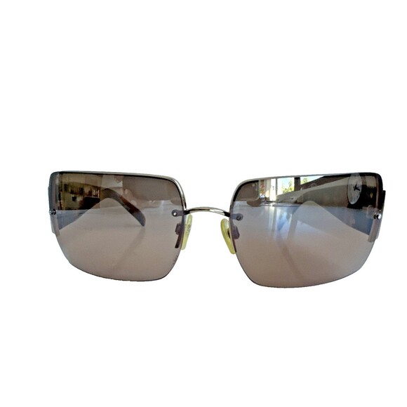 Chanel 4095-B Crystal CC Sunglasses Y2K Gold Brown Gradient Tortoise Authentic main image 9